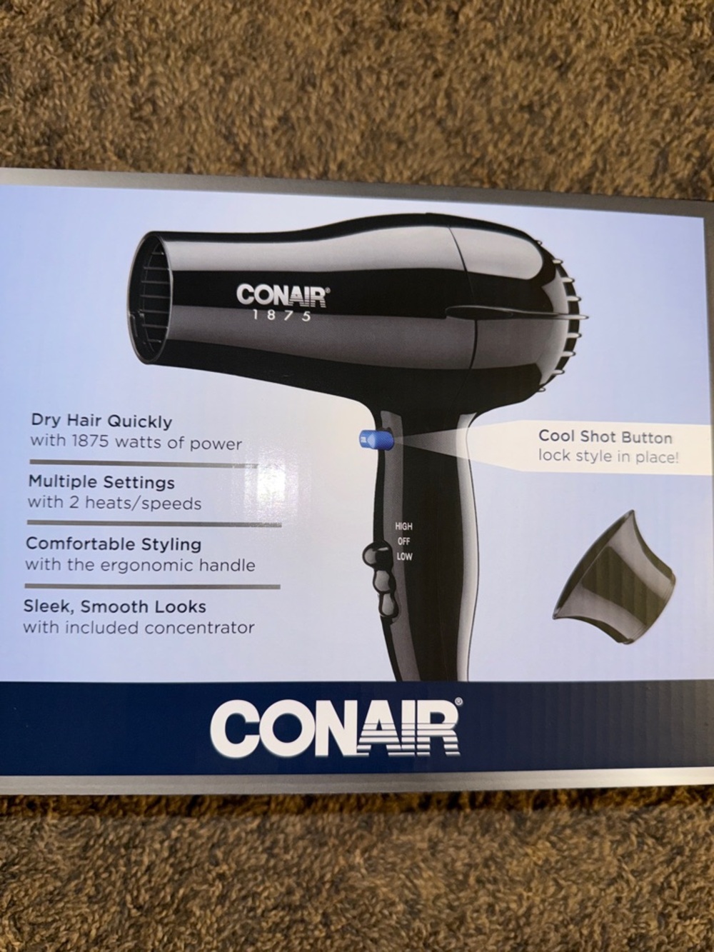 Conair Black Women Other Hair Dryer - 1875 Watts